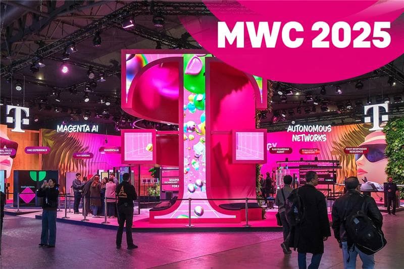 Deutsche Telekom na targach MWC 2025: telefon AI, latająca stacja bazowa i samonaprawiające się sieci