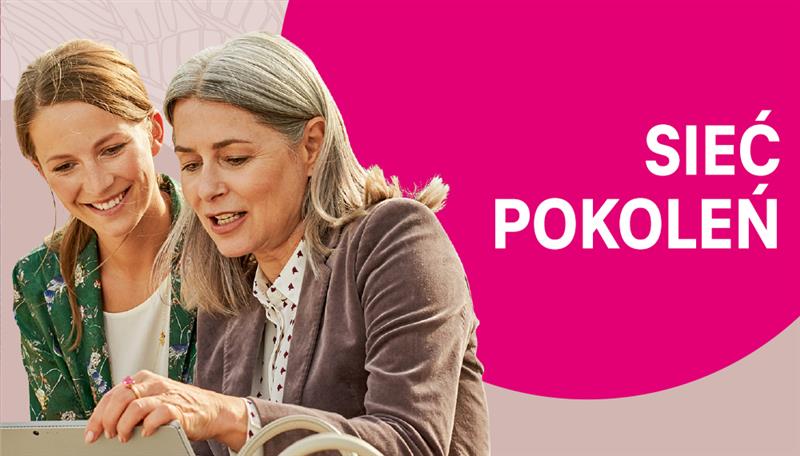 T-Mobile pomoże seniorom wzmocnić kompetencje cyfrowe w ramach projektu "Sieć Pokoleń"