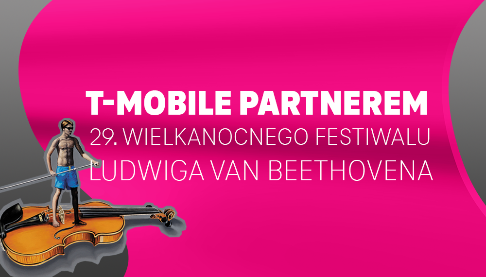 Muzyka, która łączy ludzi na całym świecie.
T-Mobile został partnerem 29. Wielkanocnego Festiwalu Ludwiga van Beethovena.