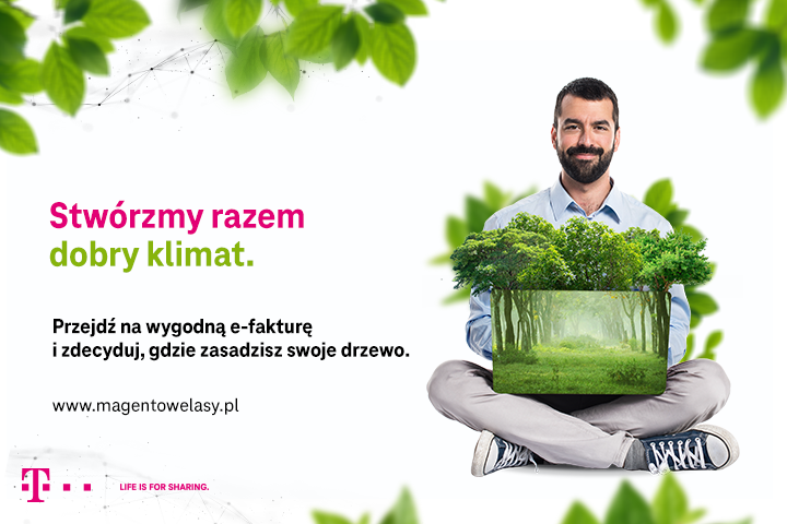 T-Mobile zasadzi nawet 100 tysięcy drzew w ramach projektu Magentowe Lasy