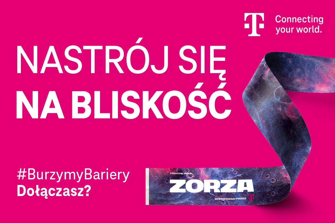 Nastrój się na bliskość z atrakcjami T-Mobile podczas festiwalu ZORZA w Poznaniu