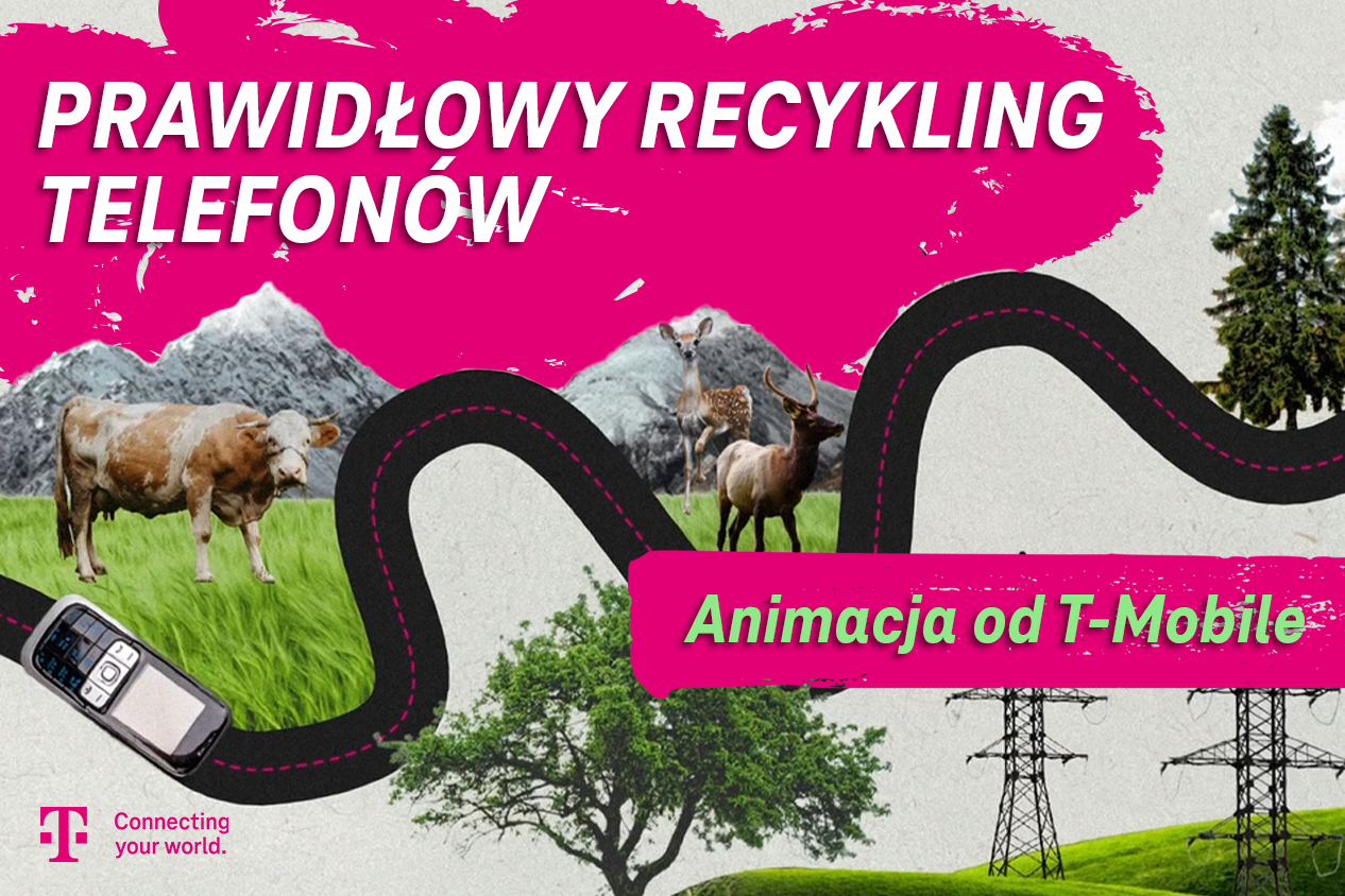 T-Mobile zabierze Twój zużyty telefon w podróż do zrównoważonego rozwoju