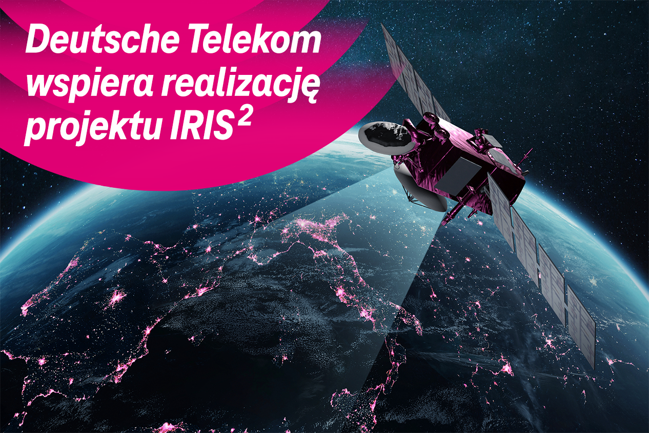 Deutsche Telekom wzmacnia europejską infrastrukturę łączności w ramach projektu satelitarnego IRIS²