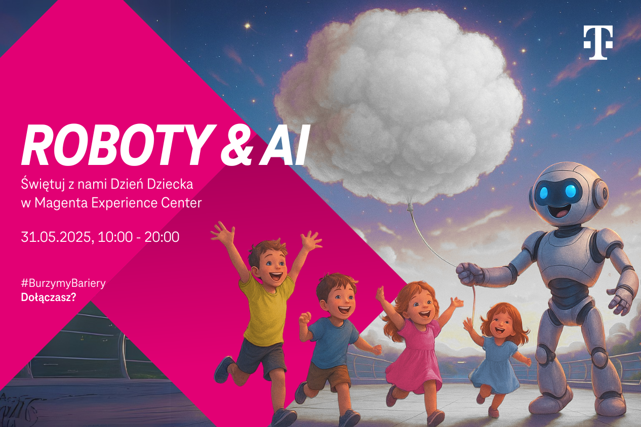 Dzień Dziecka w Magenta Experience Center: T-Mobile zaprasza do świata robotów, AI i wyjątkowych promocji na PlayStation