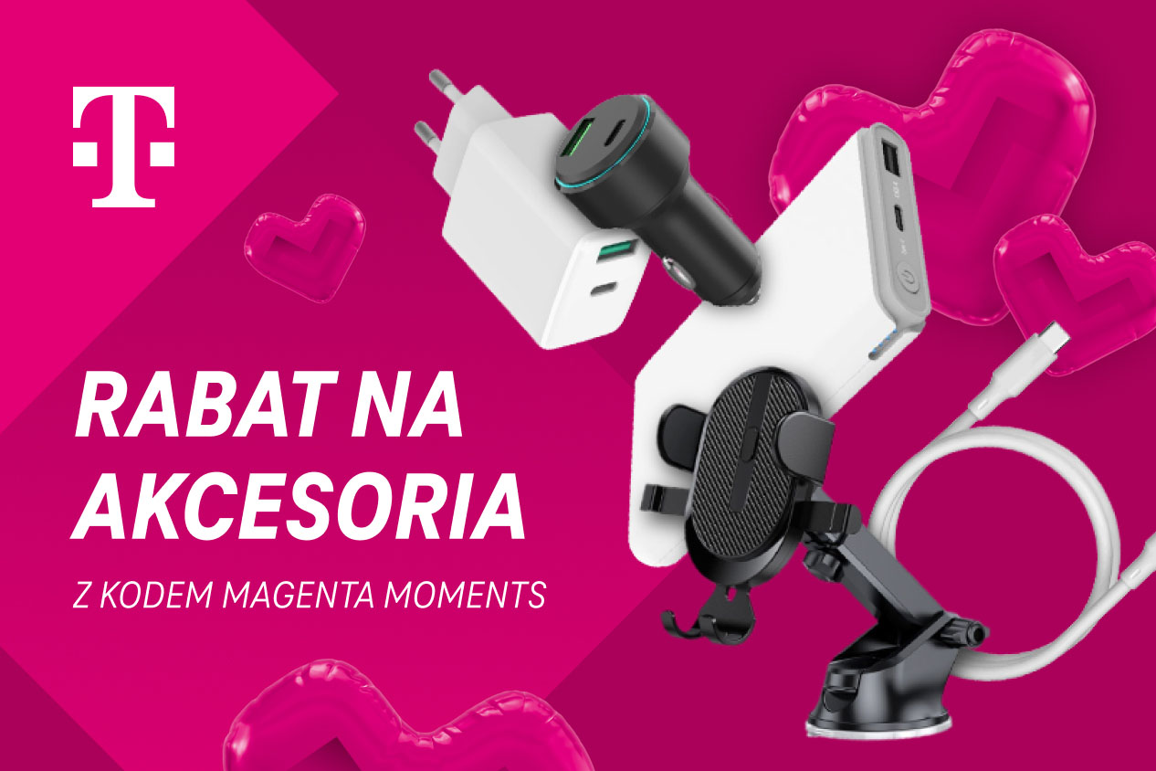 Spraw sobie praktyczny prezent z Magenta Moments i odkryj akcesoria T-Mobile w niższej cenie!