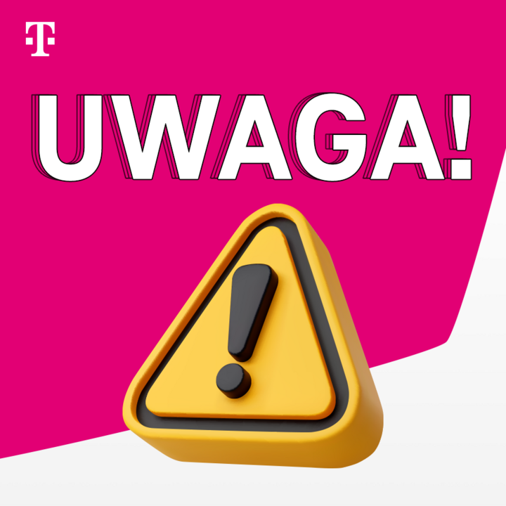 Uwaga! Ostrzegamy przed wiadomościami podszywającymi się pod T-Mobile Polska – komunikat cyberbezpieczeństwa