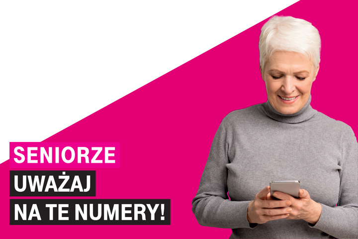 T-Mobile rozpoczyna akcję edukacyjną "Seniorze, uważaj na te numery!"