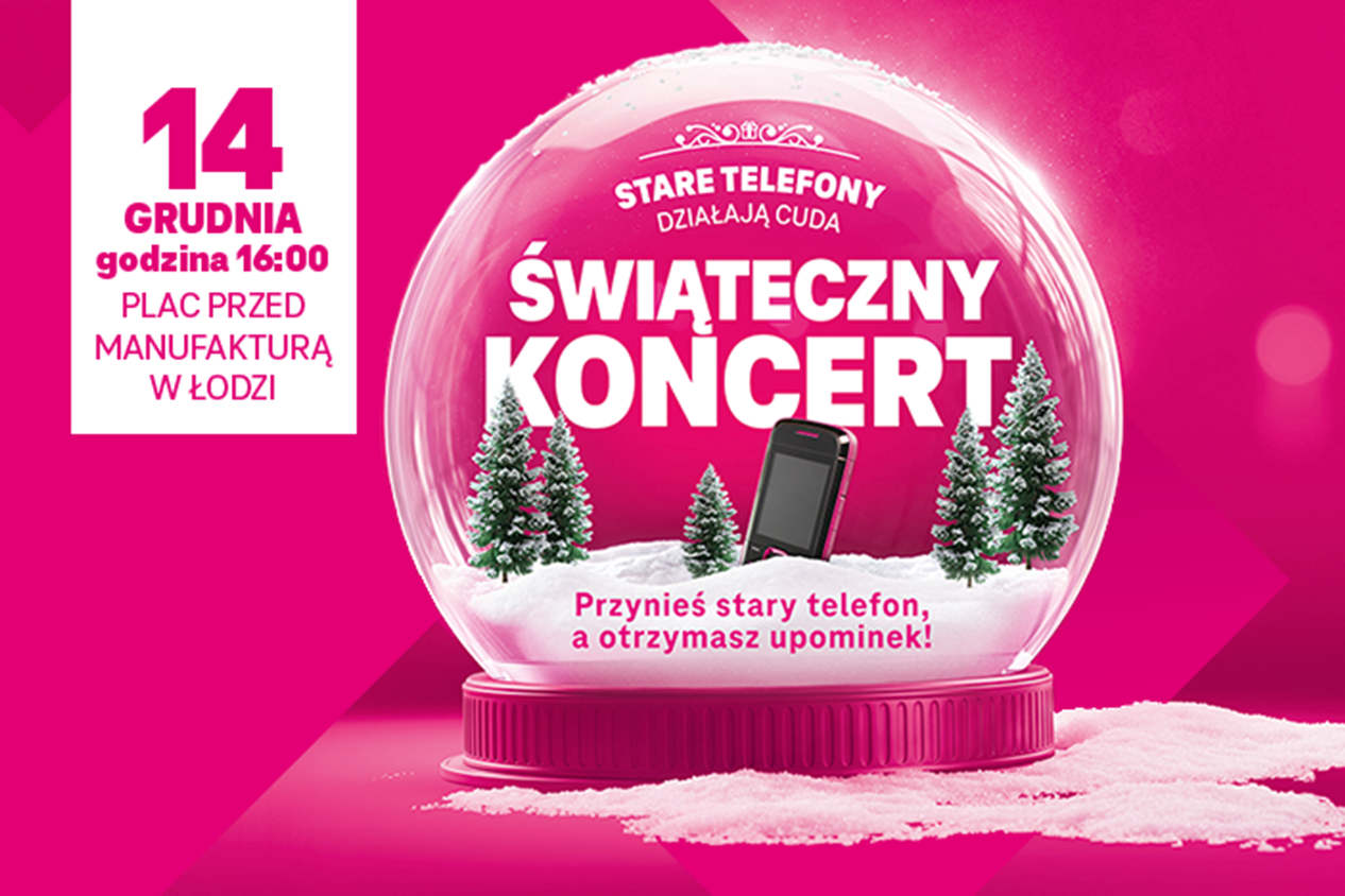 T-Mobile i Szlachetna Paczka zapraszają na świąteczny koncert w Łodzi
