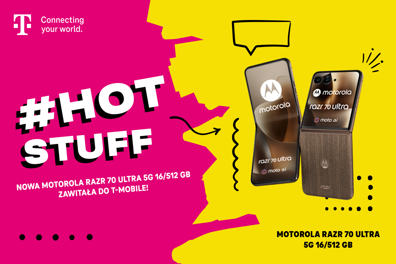 Motorola Razr 70 Ultra i Edge 70 Pro już dostępne w T-Mobile