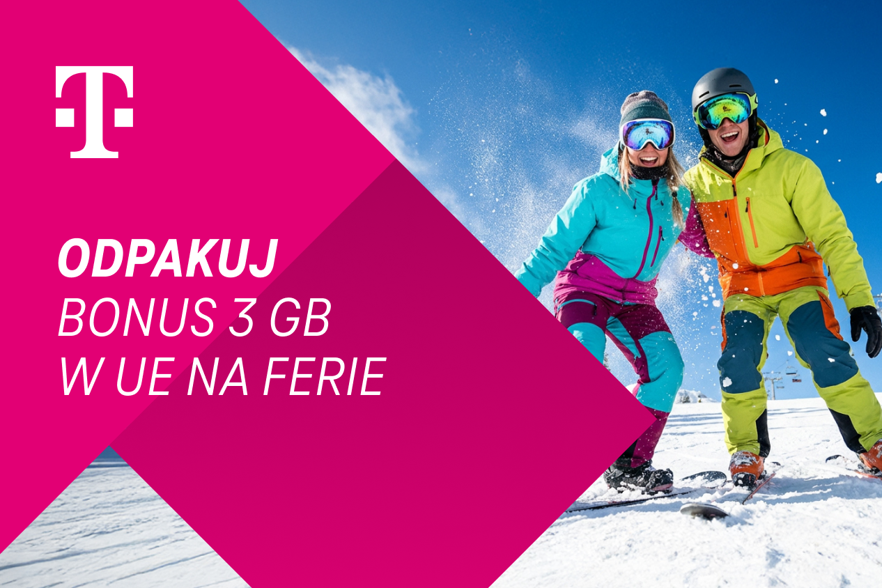 Odbierz bonusowe gigabajty i dziel się zimowymi wspomnieniami dzięki Magenta Moments od T-Mobile!