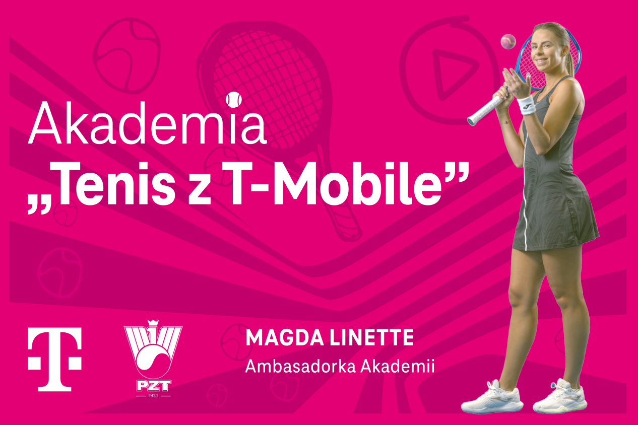 Magda Linette zaprasza na kort – rusza Akademia „Tenis z T-Mobile”