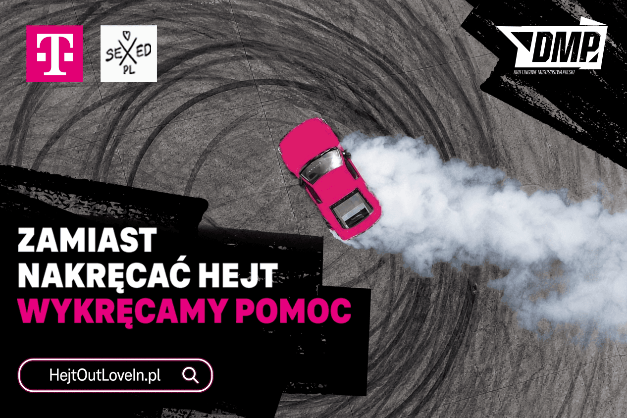 Driftingowe Mistrzostwa Polski dołączają do kampanii #HejtOutLoveIn