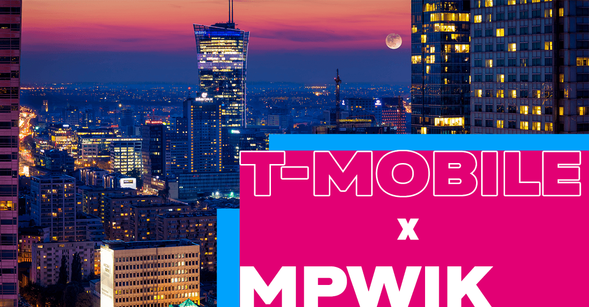Warszawa digitalizuje wodociągi T-Mobile Polska zbuduje jeden z największych systemów IoT w historii polskich miast
