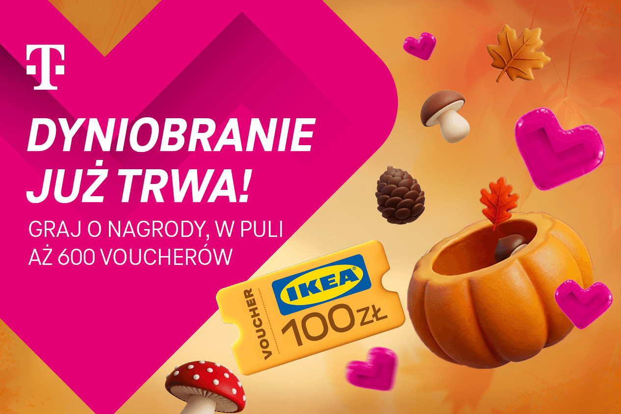 Zbieraj jesienne skarby w Magenta Moments i graj o vouchery do IKEA od T-Mobile!