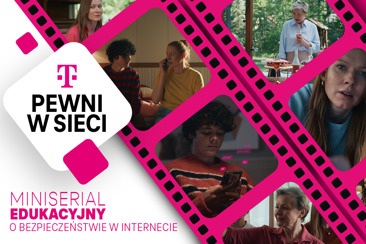 „Pewni w sieci” od T-Mobile wracają z nowym miniserialem o cyberbezpieczeństwie – wystartowała 4. edycja kampanii edukacyjnej