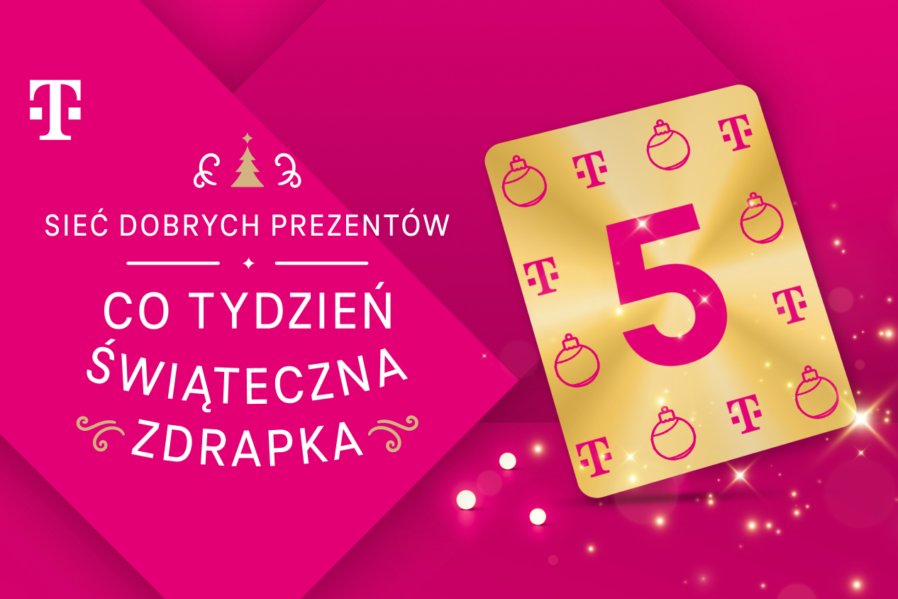 Nowa świąteczna zdrapka w Magenta Moments – zdrap i odbierz niespodziankę bez limitu od T-Mobile!