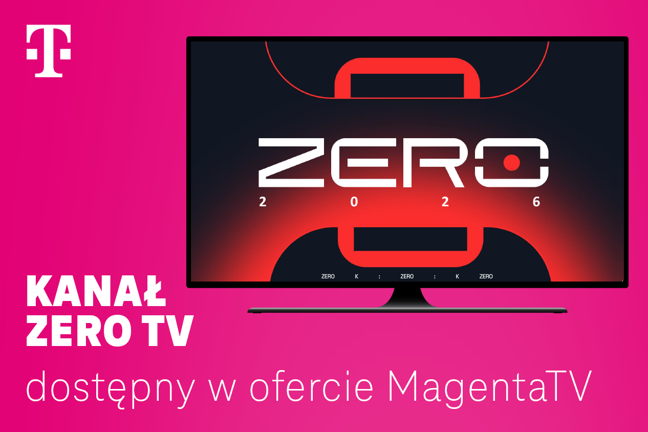 Kanał ZERO TV trafia do oferty T‑Mobile MagentaTV