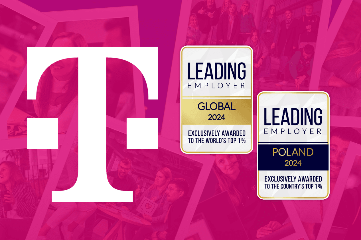 T-Mobile Polska oraz grupa Deutsche Telekom z prestiżowym certyfikatem „Leading Employer” na lata 2024 i 2025