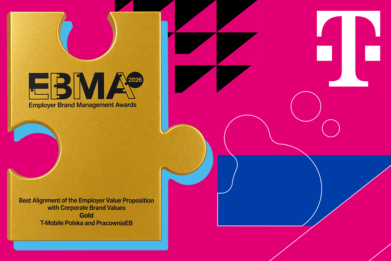 T-Mobile Polska ze złotem w międzynarodowym konkursie Employer Brand Management Awards 2026