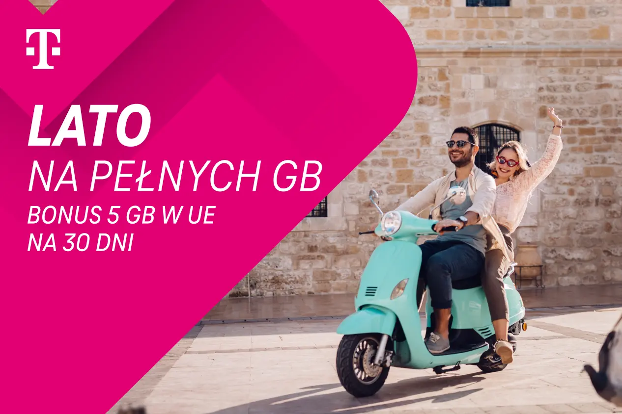 Odbierz bonusowe 5 GB w UE w Magenta Moments i korzystaj z lata bez granic dzięki T-Mobile!