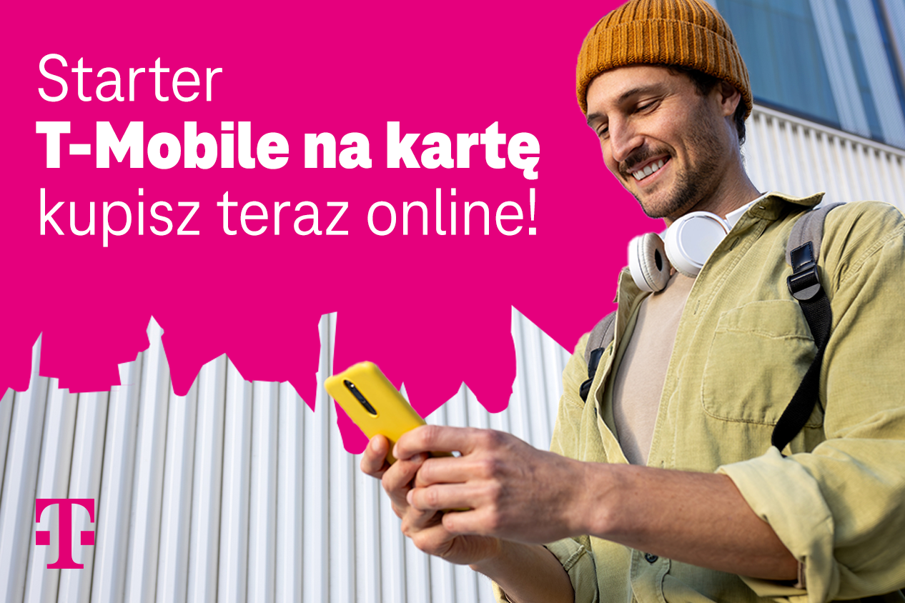 T-Mobile na kartę kupisz teraz online!