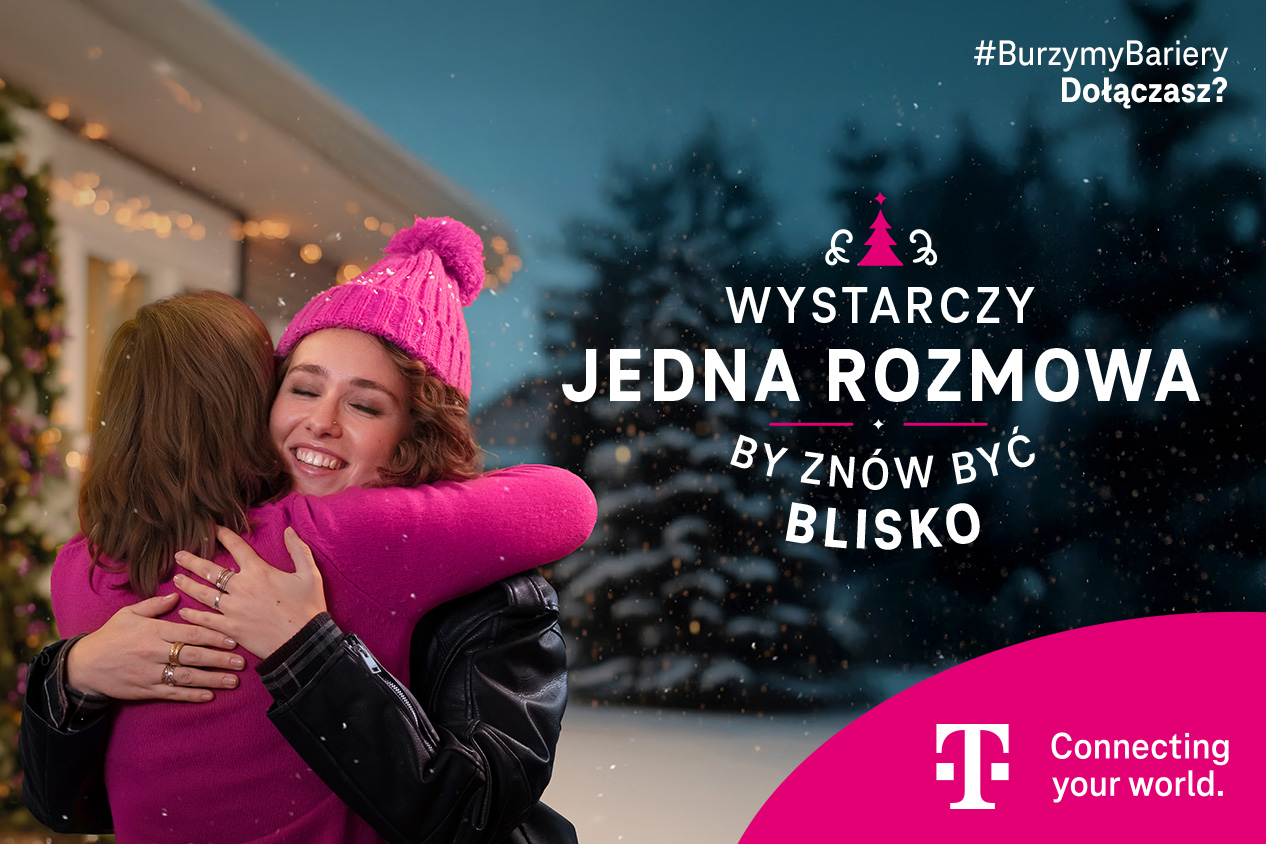 Wystarczy jedna wiadomość by znowu być blisko – T-Mobile rusza z kampanią świąteczną i ofertą pełną prezentów